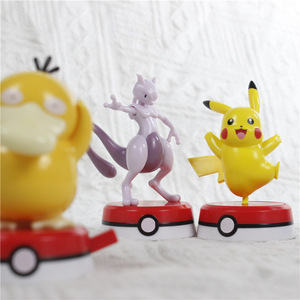 Baokemeng - Caja Sorpresa de PVC Genuino de la Serie Móvil de Pikachu, Juguetes Hechos a Mano, Escala 1/12, Enchufe Estadounidense - Product Image 2