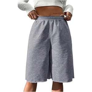 <span class=keywords><strong>Pantaloni</strong></span> Capri Sportivi di Alta Qualità con Tasche, Stile Streetwear Oversize, Joggers Personalizzati, <span class=keywords><strong>Pantaloni</strong></span> Larghi a Gamba Larga - Product Image 4