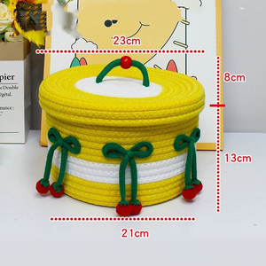 Caja de Regalo con Diseño de Lazo para Recién Nacidos, Caja de Almacenamiento Vacía con Tapa Esférica, para Cumpleaños, Primer Año, Recuerdos de Boda - Product Image 2