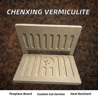 Panneaux en vermiculite pour cheminée domestique, panneaux isolants thermiques en vermiculite pour cheminée de maison