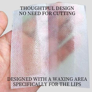 Bandas Depilatorias de Papel de Aloe Vera y Rosa de Alta Calidad, Rápidas y Eficaces, <span class=keywords><strong>para</strong></span> Depilación Facial, Labios y Cejas de Hombres y Mujeres - Product Image 4