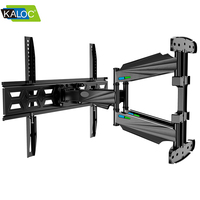 Soporte de Pared Giratorio para TV LCD de Venta Directa de Fábrica Kaloc, Acero Laminado en Frío, Deslizante Universal para TV de Plasma de 32-70 Pulgadas