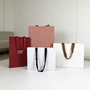 Bolsas <span class=keywords><strong>de</strong></span> Regalo Rosas Personalizadas para Ropa <span class=keywords><strong>de</strong></span> Lujo, Bolsas <span class=keywords><strong>de</strong></span> <span class=keywords><strong>Papel</strong></span> para Compras con Asas para Ropa - Product Image 4