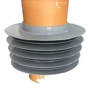 High-Voltage 88kv Composite Hollow Silicon Disc Insulator PVC Polymer with Long Rod High Quality Insulation Materials