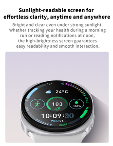 Reloj Inteligente con Llamadas Bluetooth, Pago WeChat, Detección de Salud, Monitor de Actividad Física, Monitor de Sueño, Pantalla IPS, Silicona, Carga Inalámbrica, HD8 Mini - Product Image 4