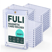 Étui de présentation magnétique de haute qualité 100PT pour cartes TCG, support magnétique PS One Touch pour cartes à collectionner
