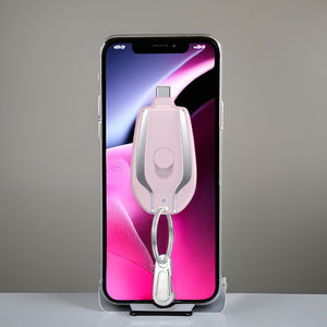 Kingkok <span class=keywords><strong>1500mah</strong></span> נייד מפתחות בנק כוח טעינה מהיר צג מטען נייד הוביל כבל שקע iphone כבל שקע כלול - Product Image 2