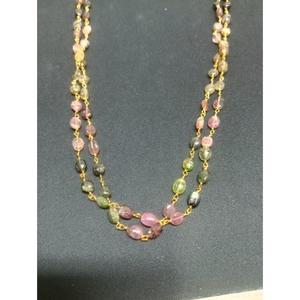Collar de Perlas y Piedras Curativas de Jade Natural Colorido Estilo Bohemio para Mujer, Gargantilla de Perlas, Venta al por Mayor - Product Image 6