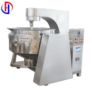 1000L steam heating jacketed kettle with agitator