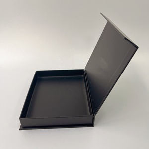 Caja de cartón en forma de libro Caja de regalo con tapa magnética personalizable para productos de salud Cosméticos Embalaje vacío - Product Image 3
