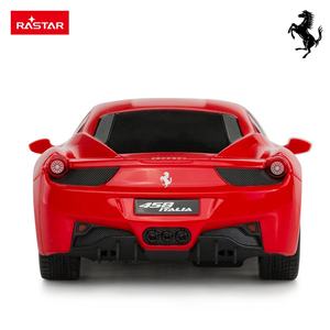 Jouets <span class=keywords><strong>Rastar</strong></span> à succès, voiture <span class=keywords><strong>télécommandée</strong></span> électrique en plastique à l'échelle 1/24, modèle 458 Italia sous licence, 1:24 - Product Image 4