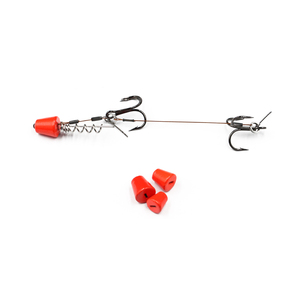 Ensemble <span class=keywords><strong>de</strong></span> leurres métalliques pour la pêche en eau douce Selco Big Soft Plastic Shad Stinger Rig pour la pêche à la traîne, leurres pour perches et sandres - Product Image 5