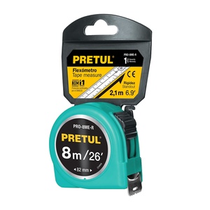 PRO-8ME-R Flex Green 8m metro a nastro 25mm sul prezzo della carta prodotto - Product Image 1