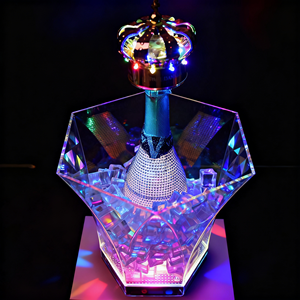 Oem Chất lượng cao 5L Led RGB nhựa có thể sạc lại Xô đá Đảng <span class=keywords><strong>Whisky</strong></span> nước giải khát bồn tắm với <span class=keywords><strong>Whisky</strong></span> <span class=keywords><strong>ice</strong></span> cubes - Product Image 4