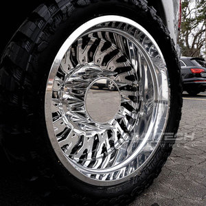 Rines de Camioneta Negros Personalizados XINLAI, Forjados, de 10 Birlos, para Ford F450 F550, 28 Pulgadas, 10x225 - Product Image 4