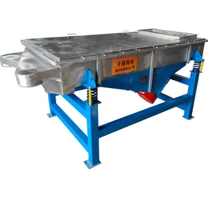 QZ Industrial Linear Vibrating Sieve Machine Grain Sorting and Sifting Screen Equipment with Reliable Motor