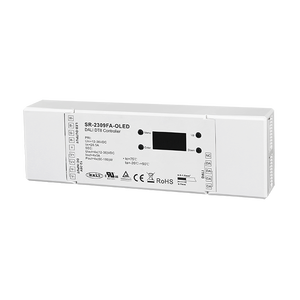 SR-2309FA-OLED <span class=keywords><strong>DALI</strong></span> DT8 ตัวหรี่ไฟ 4CH 5A 30kHz ป้องกันการกระพริบ  ไม่ต้องใช้มาสเตอร์ <span class=keywords><strong>DALI</strong></span> สำหรับ XY Tc RGBW XY+Tc RGB+Tc - Product Image 3
