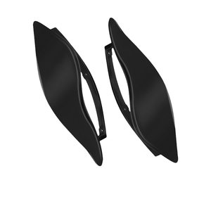 Aile latérale de moto, déflecteur d'air, pare-brise réglable, adapté à la modification de l'aile latérale Harley Glide - Product Image 1
