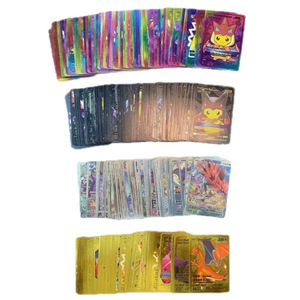Cartes de collection <span class=keywords><strong>Pokémon</strong></span> - Cartes dorées - Cartes argentées - Cartes colorées - Style dessin animé - Collection pour joueurs - Product Image 5