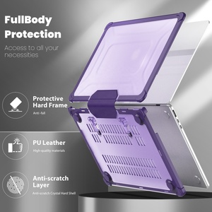 Funda de soporte para portátil 2022 M2 para <span class=keywords><strong>Macbook</strong></span> <span class=keywords><strong>Pro</strong></span> <span class=keywords><strong>13</strong></span> funda <span class=keywords><strong>2021</strong></span> <span class=keywords><strong>M1</strong></span> <span class=keywords><strong>Pro</strong></span> <span class=keywords><strong>13</strong></span> 14 16 a prueba de golpes con soporte para <span class=keywords><strong>Macbook</strong></span> Air <span class=keywords><strong>13</strong></span> - Product Image 1