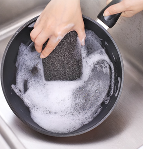 High Density Kitchen Scrubber Sponge Thick Cleaning Pad Multipurpose Foam Block Washing Sponge Household <b>Cleaner</b> Tool - Product Image 4