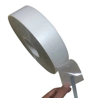 Film adhésif imprimé en PVC acrylique blanc OFRX, imperméable, épaisseur 0,05 mm, pour signalétique publicitaire industrielle, scellement de cartons