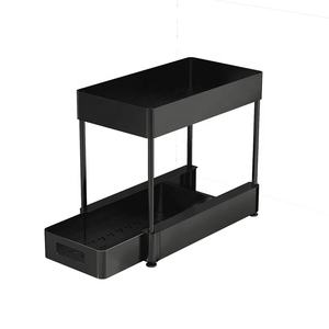 Nouveaux produits organisateur de salle de bain coulissant à 2 niveaux <span class=keywords><strong>sous</strong></span> l'évier de cuisine support de <span class=keywords><strong>rangement</strong></span> coulissant <span class=keywords><strong>sous</strong></span> l'évier organisateur <span class=keywords><strong>sous</strong></span> l'évier - Product Image 6