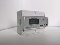 Compteur multifonction triphasé ESS ESS100E3-D-7P à montage sur rail, affichage LCD, précision classe 1.0, courant maximal 80A, 126mm*100mm