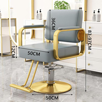 Fauteuil de Coiffure Professionnel Équipement de Salon Mobilier pour Diverses Options de Couleur