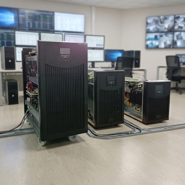 Online Ups 1kva 220v Ups Backup Power Uninterrupted Power Supply Single Phase for Device Power Supply Voltage Regulation