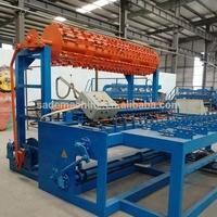 Machines de fabrication de grillages pour clôtures de prairies de champs à nœuds de bétail pour ligne de production et fermes avec moteur, état neuf et d'occasion