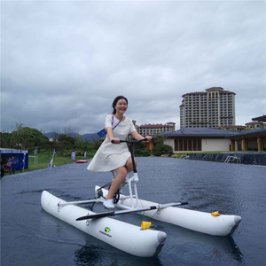 Favorito nuevo diseño inflable moto de agua pedales barco pedal barco hidropedales en venta - Product Image 1