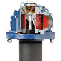Pompe submersible Franklin Blue Jacket 1,5 CV, pompe à turbine électrique pour stations-service et applications de mécanique