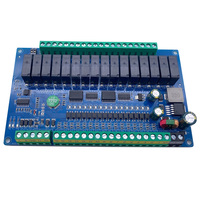 Módulo de Control de E/S Remoto con Protocolo Modbus RS232 RS485, Adquisición Analógica de 16 Entradas y 16 Salidas, Relé E/S, WST-RS485IO-16 PC+PCB