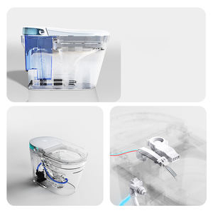 Nouvelle conception de <span class=keywords><strong>WC</strong></span> intelligent à poser au sol, toilette automatique, cuvette de toilettes intelligente, toilettes intelligentes pour salle de bain - Product Image 3