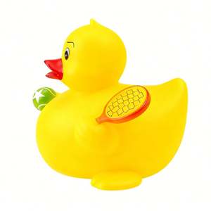 Jouets de bain créatifs en PVC en gros pour enfants : petits canards jaunes, jouets aquatiques en plastique, dauphins – Offre promotionnelle usine - Product Image 2