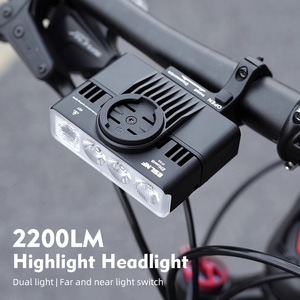 Phares de vélo à LED ThinkRider Feux de nuit durables pour VTT Vélos de route Clignotant fort pour le cyclisme en toute sécurité - Product Image 2