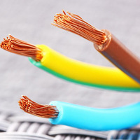 Câble électrique souple RVV à 3 conducteurs, fils multiconducteurs 0,75 mm, 1,5 mm, 2,5 mm, 4 mm, câble en cuivre flexible – Vente chaude