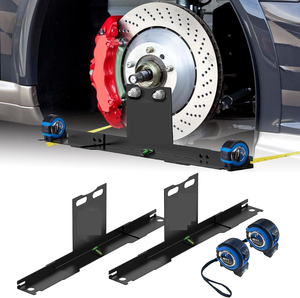 Herramienta de Alineación de Ruedas de Alta Resistencia, Placas de Alineación de Convergencia, Sin Necesidad de Retirar el Calibre, Cintas Métricas Imperiales, Compatible con la Mayoría de los Autos - Product Image 6