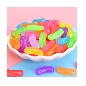 Mini Style coréen résine arc-en-ciel bonbons résine breloques pour <span class=keywords><strong>Slime</strong></span> remplissage poupée bricolage artisanat coque de téléphone pince à cheveux porte-clés boucle d'oreille réfrigérateur - Product Image 1