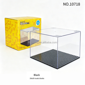 Transparent Stackable Dust Proof Display Container for Small Building Blocks and Action <strong>Minifigures</strong> 10718 - Product Image 3