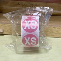 Vente en gros d'étiquettes autocollantes rondes de 1 pouce, rouleau d'autocollants colorés codés pour vêtements, t-shirts, pantalons, jupes