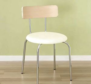 Silla de Comedor de Diseño Moderno, Estilo Nórdico Medieval, Silla con Respaldo, Estilo Francés Simple y Retro - Product Image 4