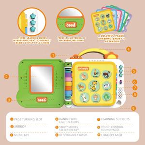 <span class=keywords><strong>Livre</strong></span> d'activités parlant pour les enfants de 2 <span class=keywords><strong>ans</strong></span> et plus Livres interactifs pour bébés avec des sons et des mélodies amusants - Product Image 2