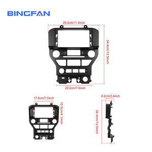 Автомобильный плеер с сенсорным экраном, 8 ядер, 12,3 дюймов, с рамкой, Android-радио для <span class=keywords><strong>Ford</strong></span> <span class=keywords><strong>Mustang</strong></span>, 2015-2020, GPS-навигация - Product Image 3