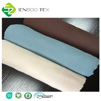GOTS-Zertifizierter OEKO-TEX 100% Bio-Baumwoll-Doppelseitiger 3-Lagiger Seersucker-Stoff 180gsm Gewebter Baby-Stoff Weich Mittelgewichtig für Jungen und Mädchen