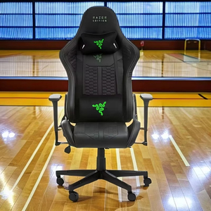 Wholesale Razer Gaming <strong>Chair</strong> Anji Computer Massage Silla Gamer Racing <strong>Chair</strong> Swivel Style with PU Metal &amp; Iron Materials - Product Image 2