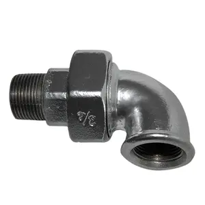 Stainless Steel Galvanized Steel Pipe Fittings Malleable Plated Coupling Conduit Clamp