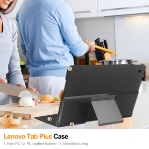 Étui <span class=keywords><strong>pour</strong></span> <span class=keywords><strong>tablette</strong></span> en cuir PU pliable fin <span class=keywords><strong>pour</strong></span> <span class=keywords><strong>Lenovo</strong></span> Tab Plus 11,5 pouces 2024 Vente en gros chaude Housse intelligente - Product Image 5