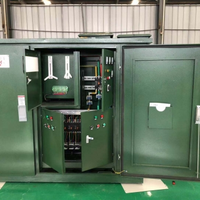 Ximai ZGS Üçlü 10/13.8kv 415V 1000kva 2000kva 6600kva Yağlı Tip Yerleşik Trafo Prefabrik Dış Mekan Trafo Merkezi